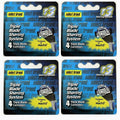 Triple Blade Razor Cartridges 4 Pack for Shaving Replacement Blades
