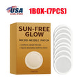 Microneedle Sunless Tanning Patches Natural Self Tanner for Safe Glow