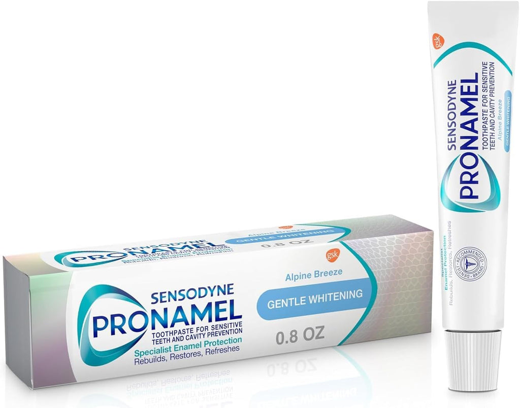 Gentle Whitening Toothpaste for Sensitive Teeth - Travel Size - Pack Options