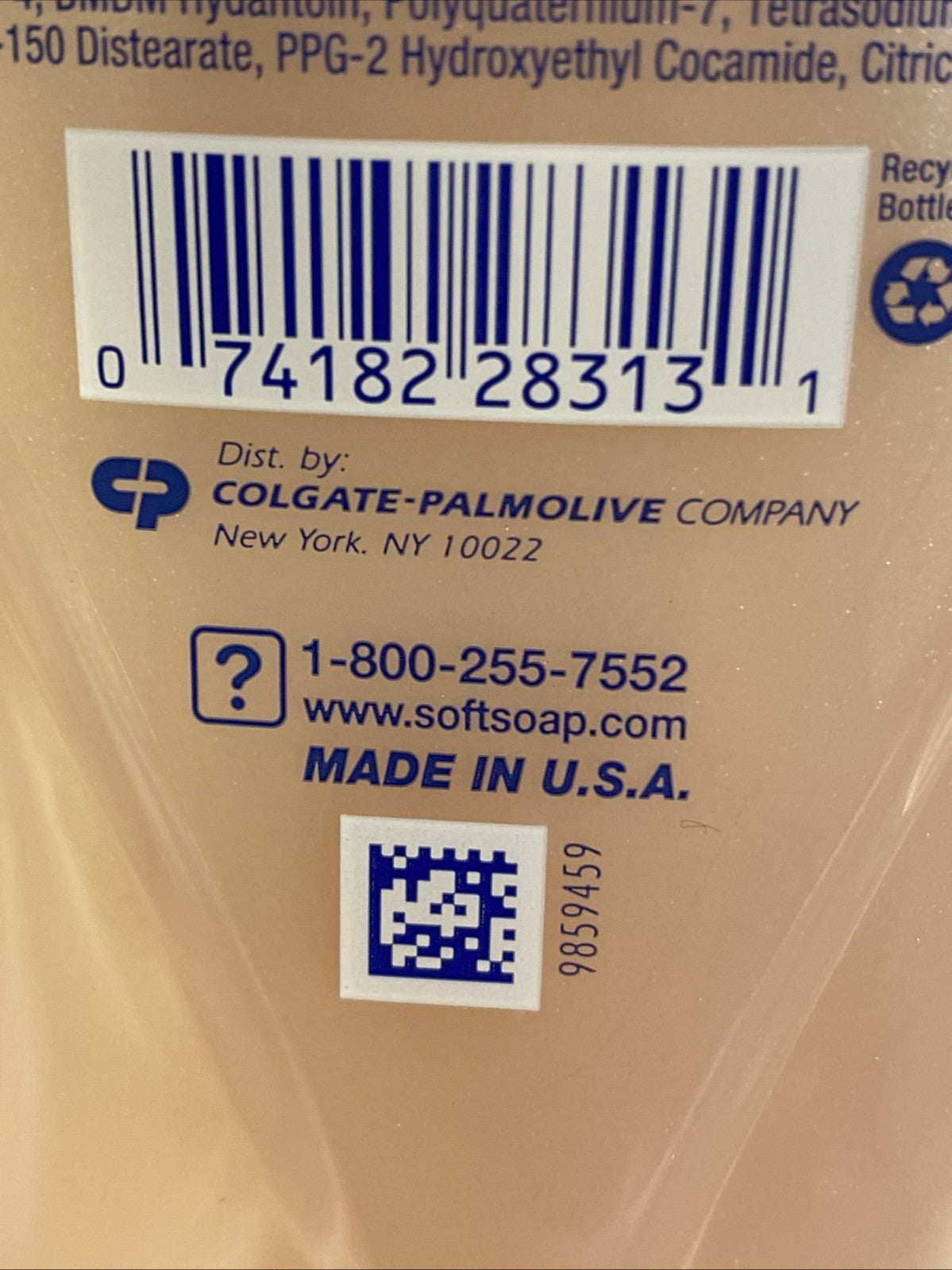 Softsoap Pure Cashmere Hydrating Pink Body Wash 15oz Discontinued