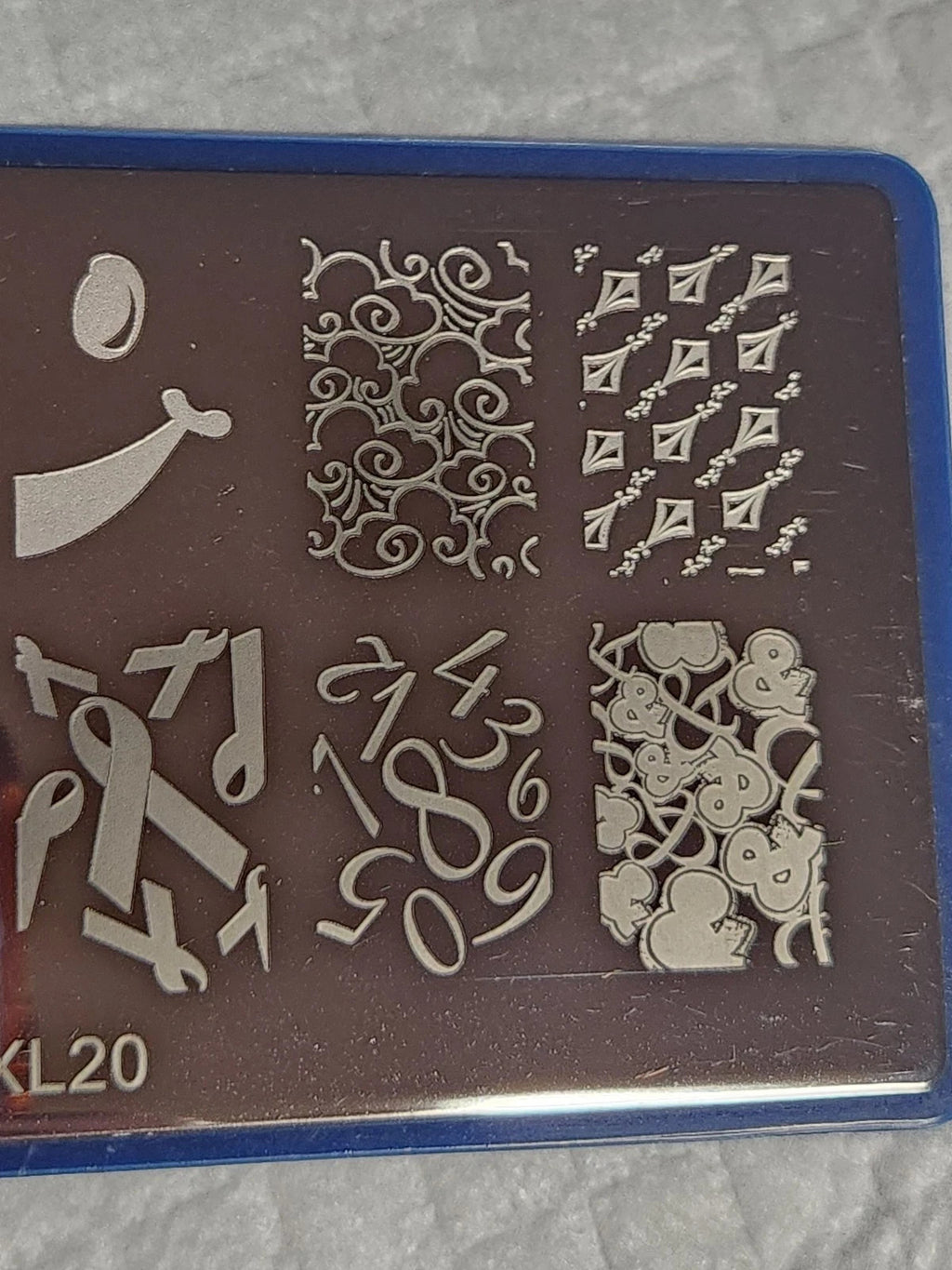 Nail Stamping Plate BM-XL20 for Nail Art & Design