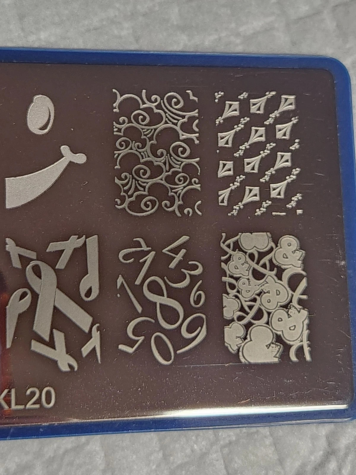 Nail Stamping Plate BM-XL20 for Nail Art & Design