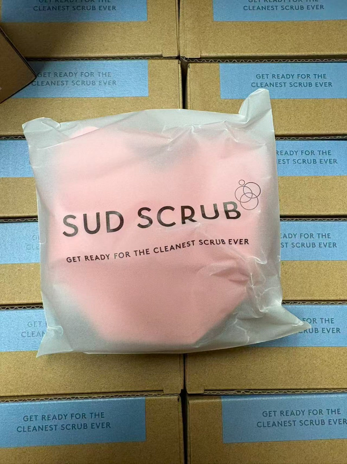 Kids Silicone Body Scrubber with Antimicrobial Silver & Zinc - Pink & Blue