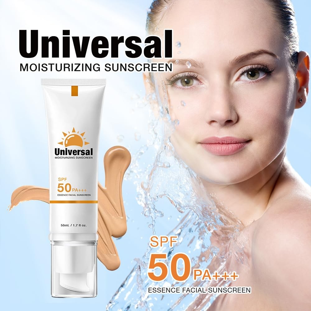 Tinted SPF 50 Face Sunscreen Moisturizer with Color - 50ml