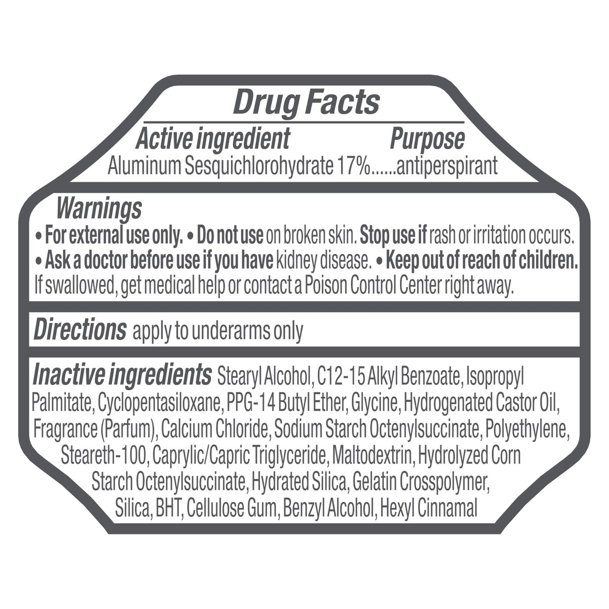 Clinical Strength Antiperspirant Deodorant 96-Hour Sweat & Odor Protection
