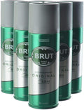 BRUT Original Men's Anti-Perspirant Deodorant Spray 200ml Pack of 6