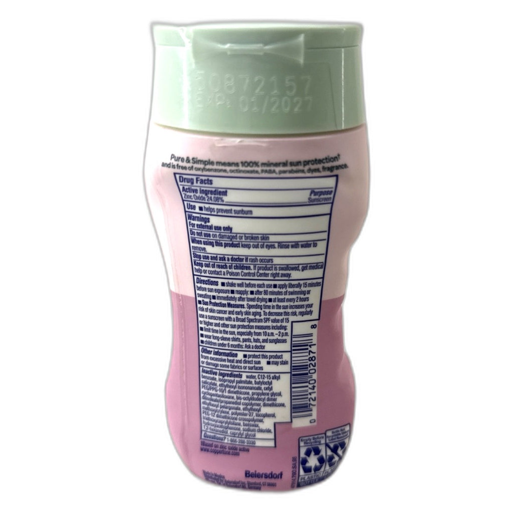 Baby Mineral Sunscreen SPF 50 - Water-Resistant, Hypoallergenic, 6oz Pack of 12
