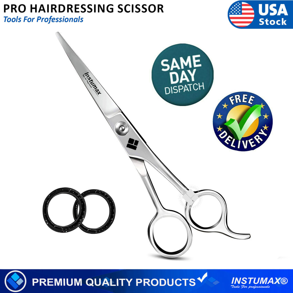 6-Inch Professional Barber Hair Cutting Scissors - German Steel