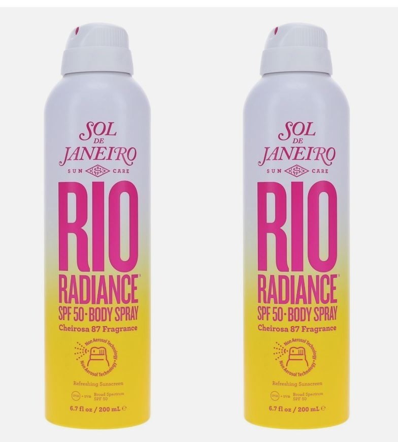 Sol de Janeiro Rio Radiance SPF 50 Body Spray 6.7 oz - Sun Protection Lotion