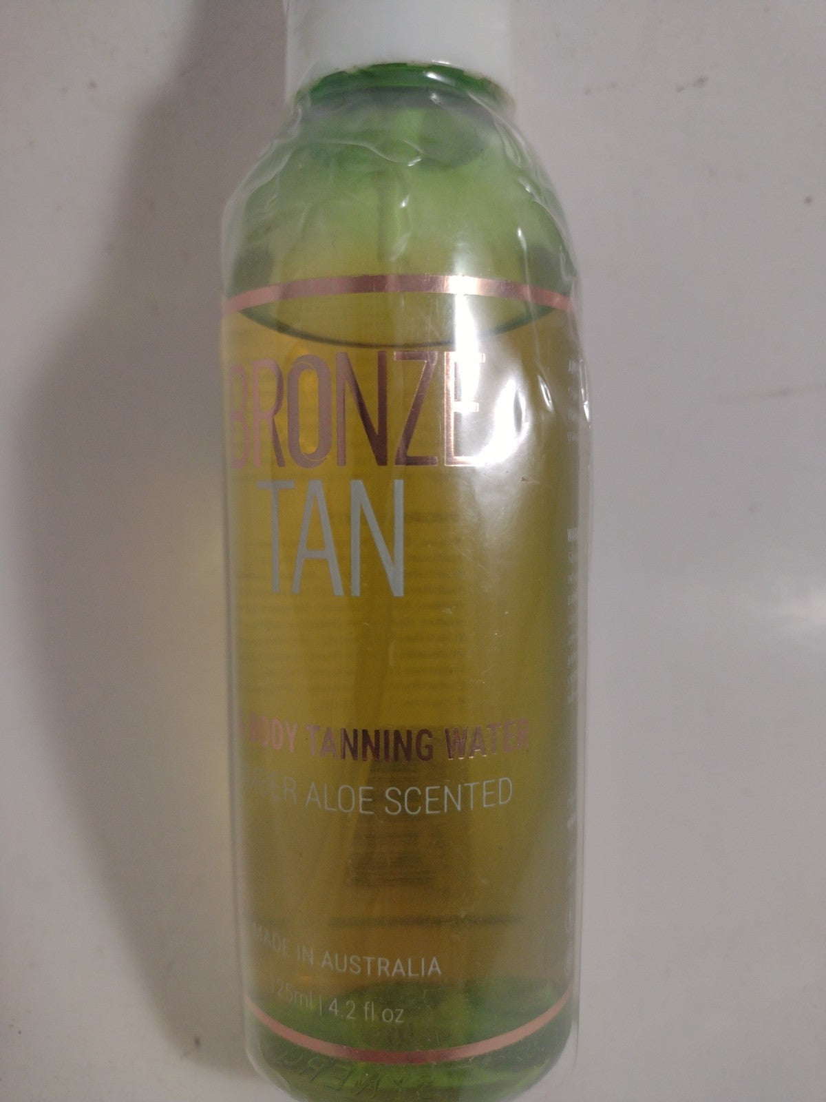Bronze Tan Face & Body Tanning Water Cucumber Aloe 4.2 fl oz Sunless Spray