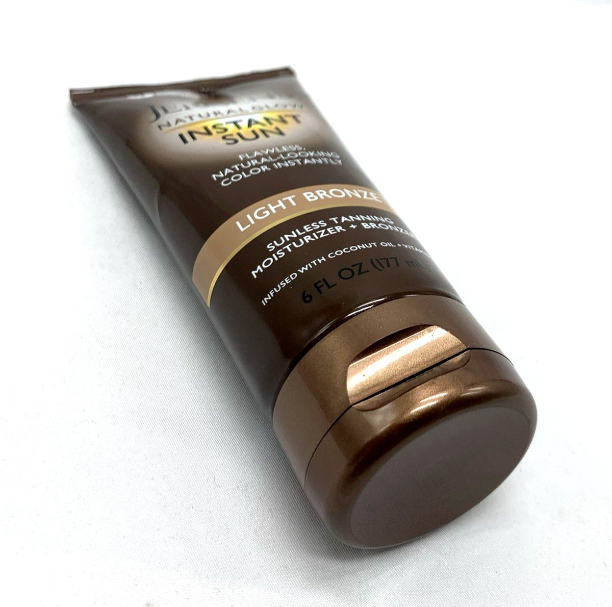 Self Tanner Moisturizer with Coconut Oil & Vitamin E - Light Bronze, 6 Fl Oz