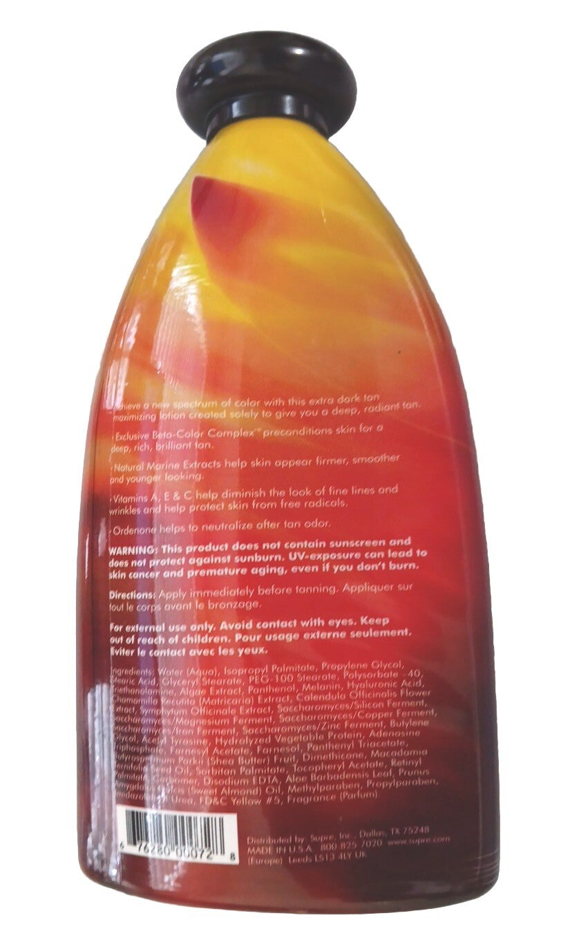 Dark Tanning Lotion 10 Fl Oz - Maximize Skin Glow & Sunless Tan