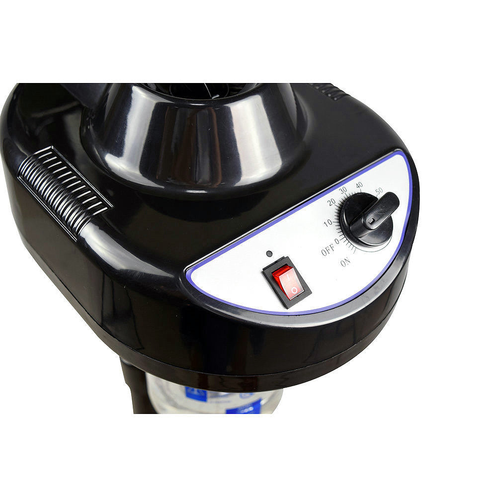 Professional Salon Hair Steamer with Rolling Stand and Adjustable Hood