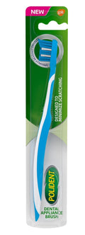 Soft Denture & Oral Appliance Cleaning Brush - Polident