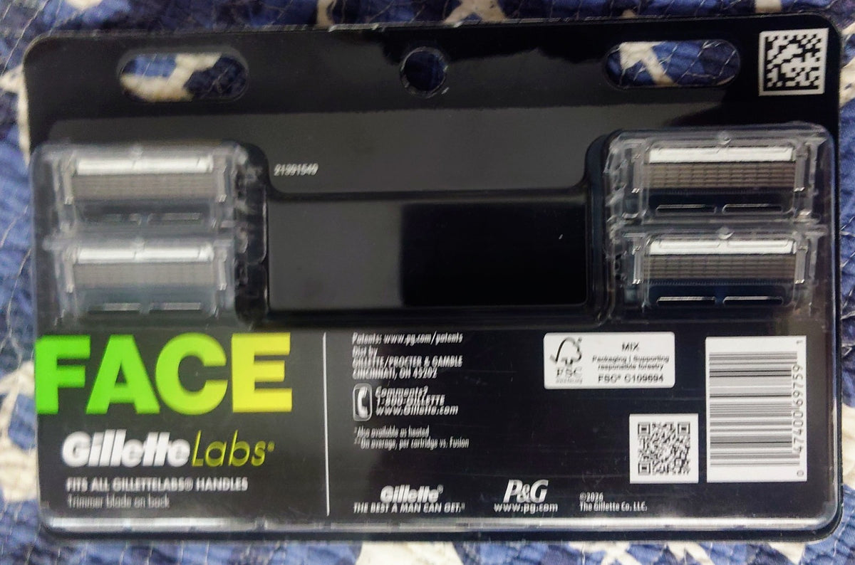 Gillette Labs 8 Blade Razor Cartridge Refills - New