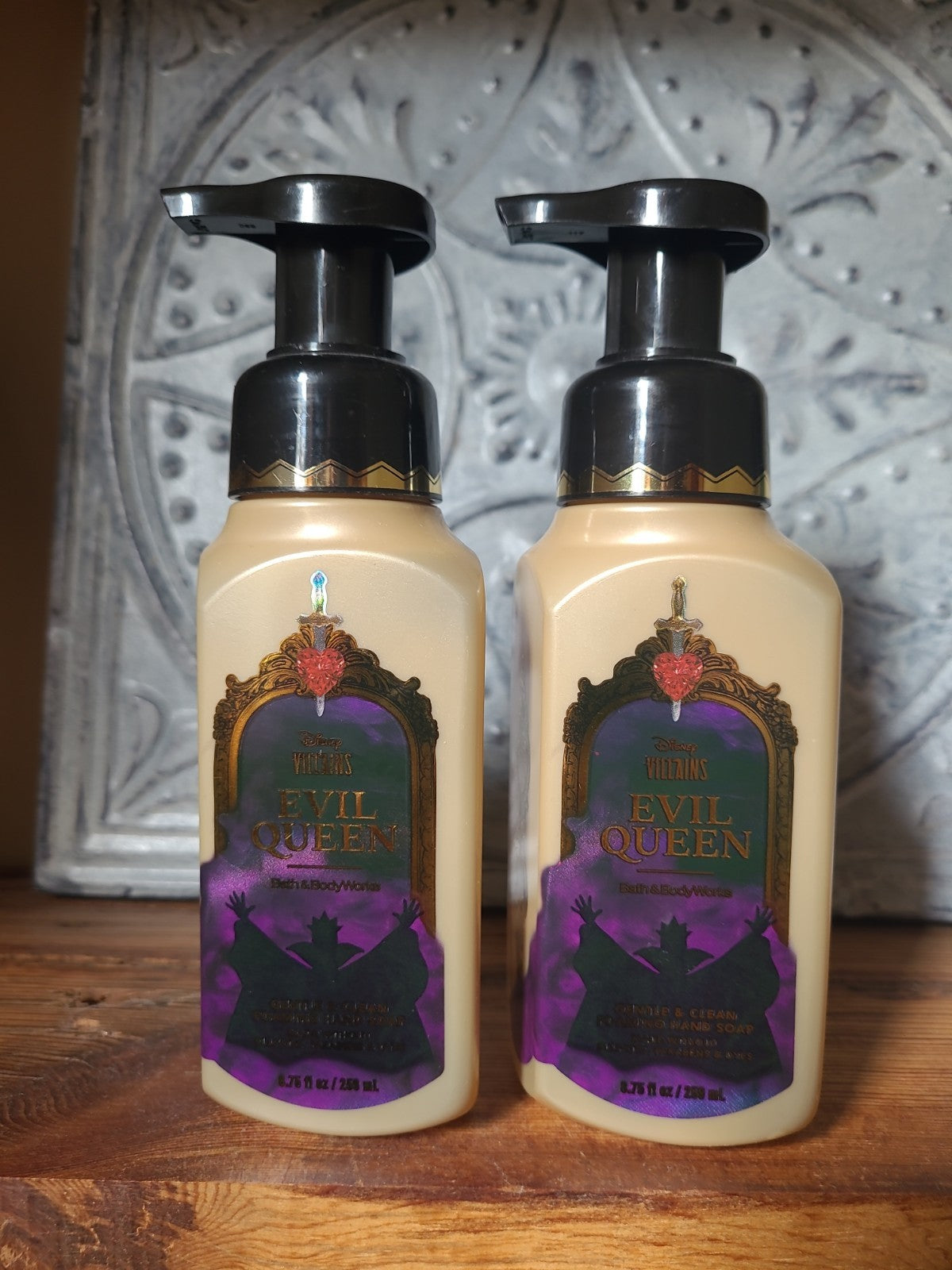 Foaming Hand Soap Set of 2 Evil Queen Villains Bath & Body