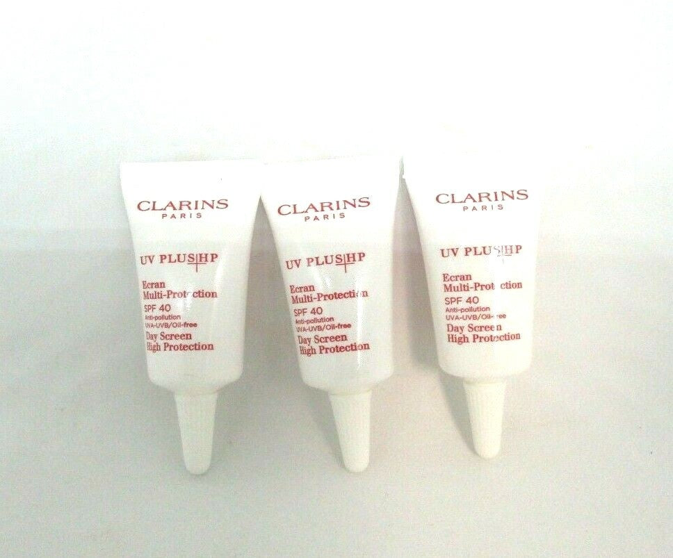 Clarins UV Plus Hp Multi Protection Day Screen SPF 40 - 3 Pack 0.1 oz Each