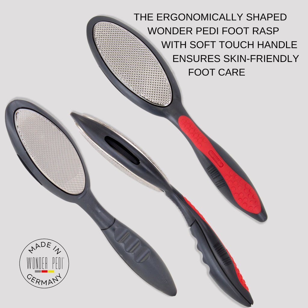 Double Sided Stainless Steel Foot File Callus Remover Made in Germany