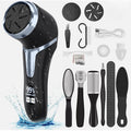 Electric Callus Remover for Feet Portable Pedicure Kit with Vacuum & LCD Display