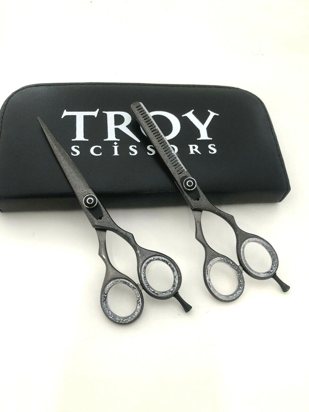 Professional Hair Cutting and Thinning Scissors Set - 5.5 Inch Japanese Steel Barber Shears