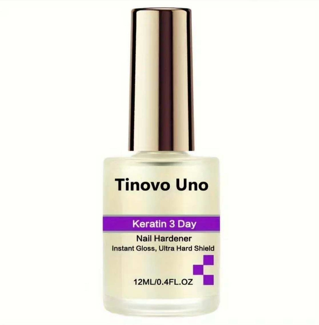 Tinovo Uno Keratin 3 Day Nail Growth & Hardener - Instant Gloss Strengthener