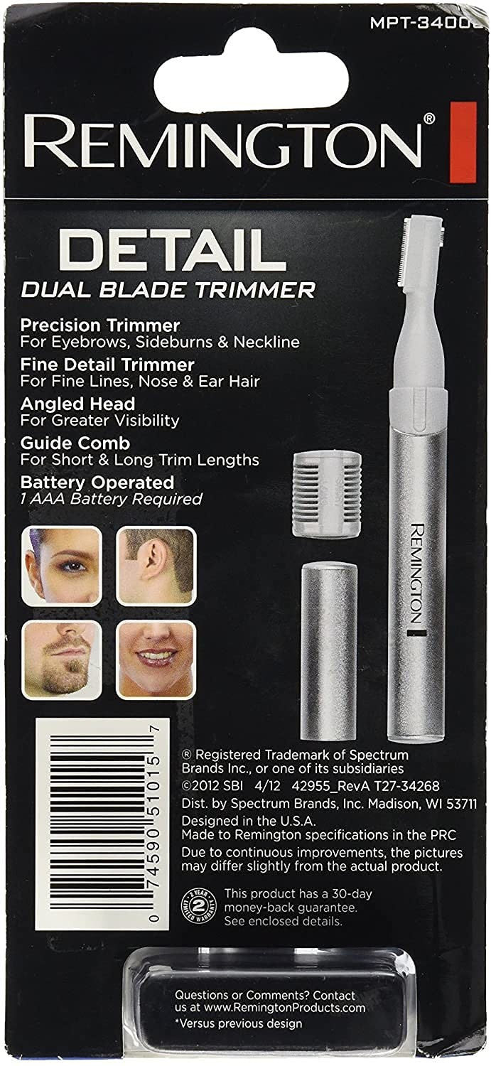 Remington Dual Blade Battery-Powered Pen Trimmer MPT3400E