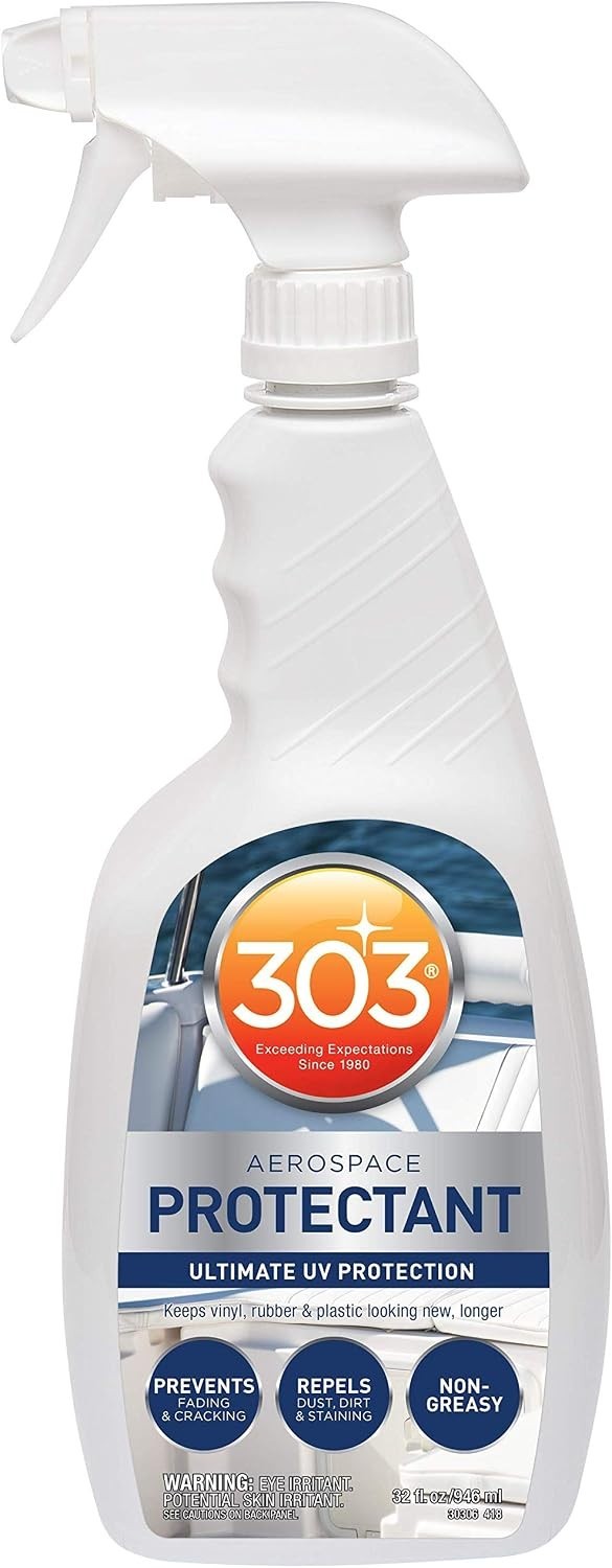 Marine Vinyl Protectant Spray UV Water Repellent 32 oz