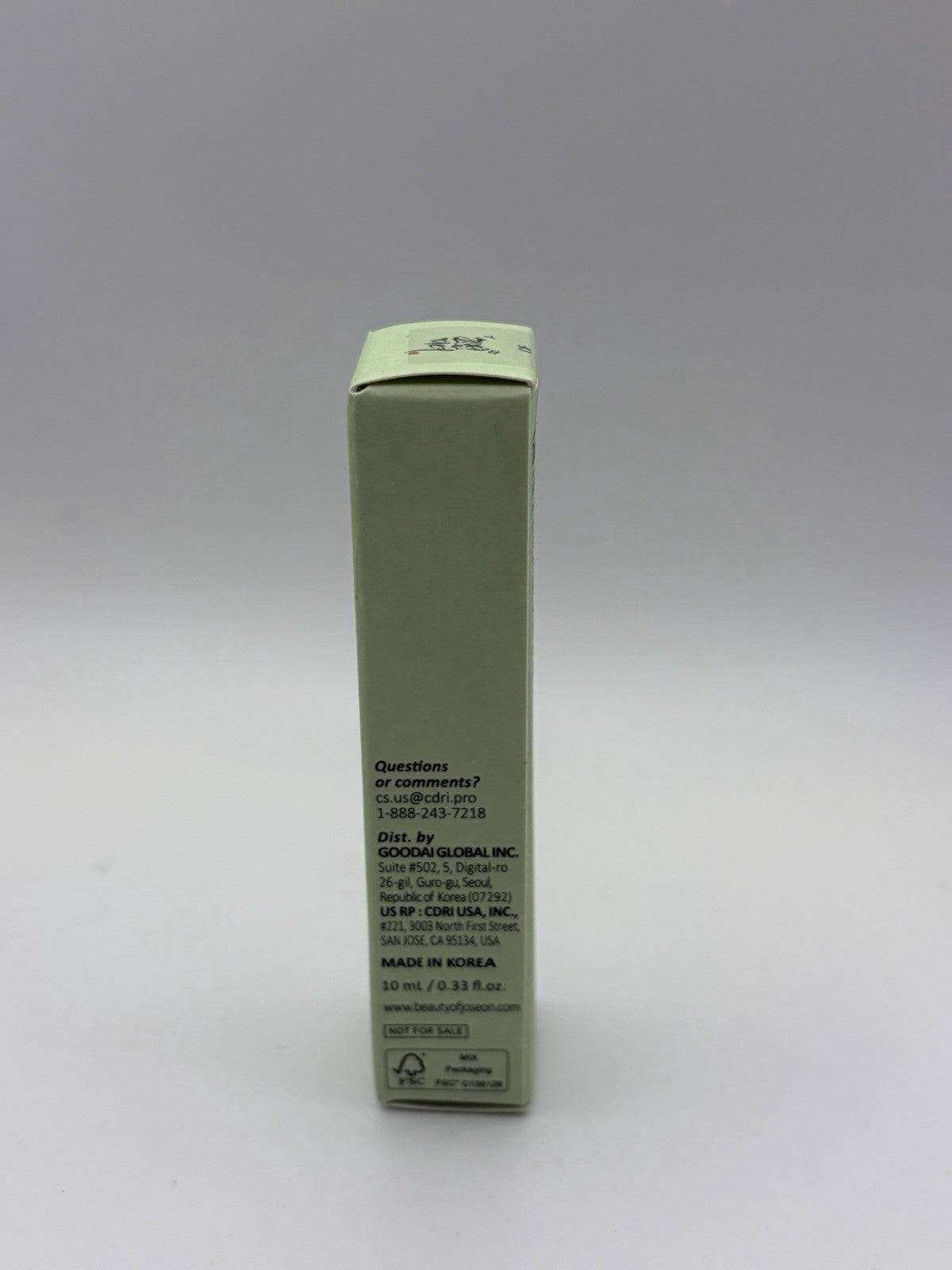 Sun Protection Moisturizer SPF 30 Broad Spectrum Travel Size 10ml
