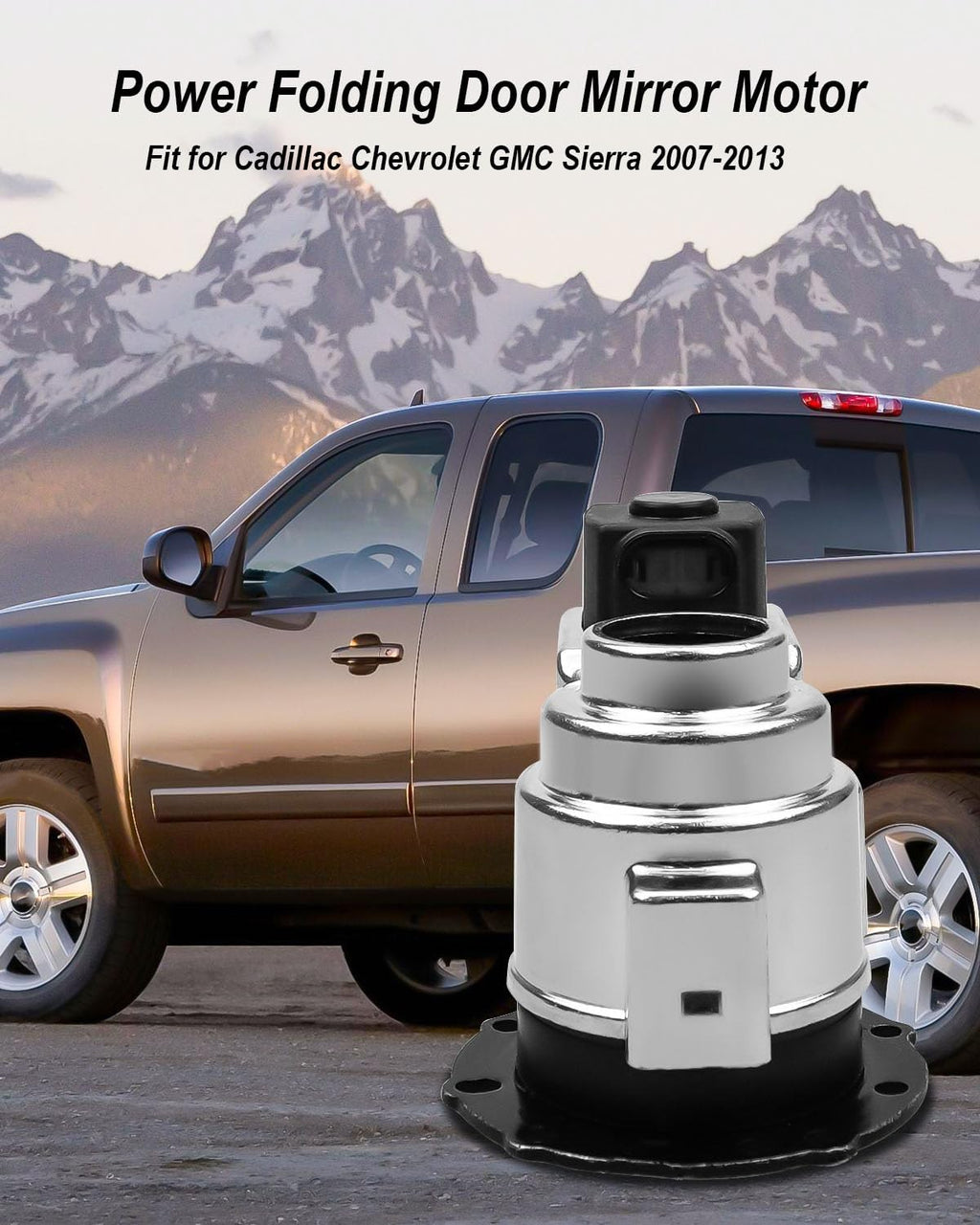 Power Folding Mirror Motor Left Right for GMC Sierra Yukon Cadillac Silverado