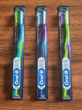 Pack of 3 Oral B ProHealth Control Grip Manual Toothbrushes