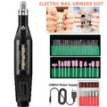 Electric Toe Nail Grinder for Thick Nails Manicure Pedicure Set - USB Rechargeable