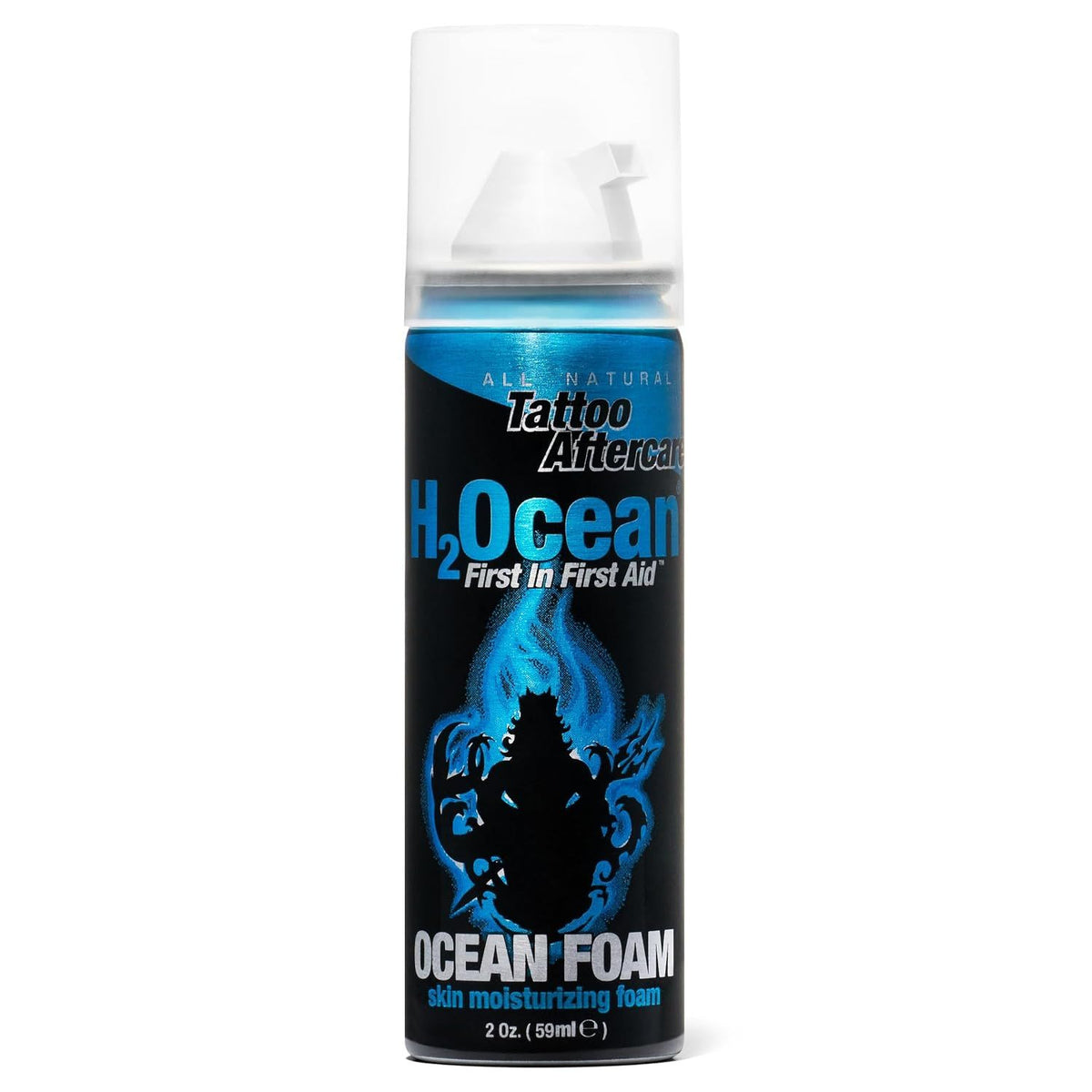Tattoo Aftercare Foam – 2oz Sea Salt Healing Foam for Ink Protection