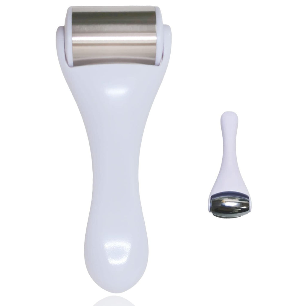 Ice Roller & Facial Massager for Face & Eyes - Cooling Stainless Steel