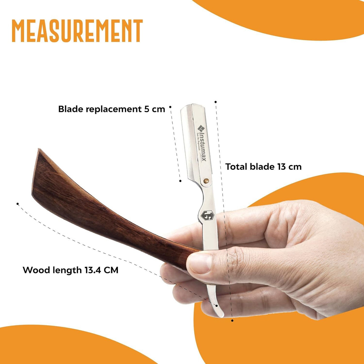 Professional Straight Edge Razor for Barber Shaving & Grooming