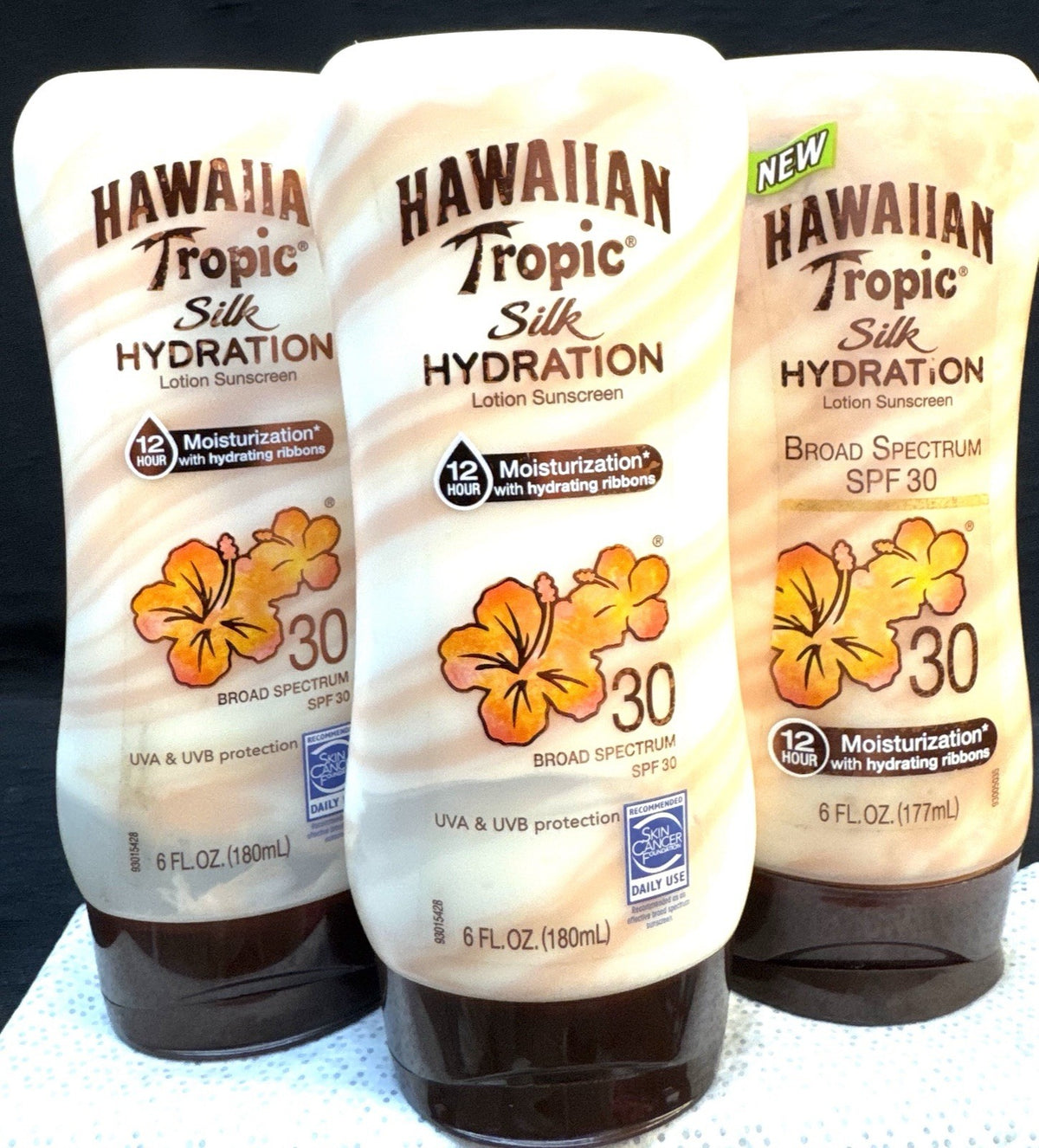 Hawaiian Tropic SPF 30 Silk Hydration Moisturizer - 6oz Pack of 3