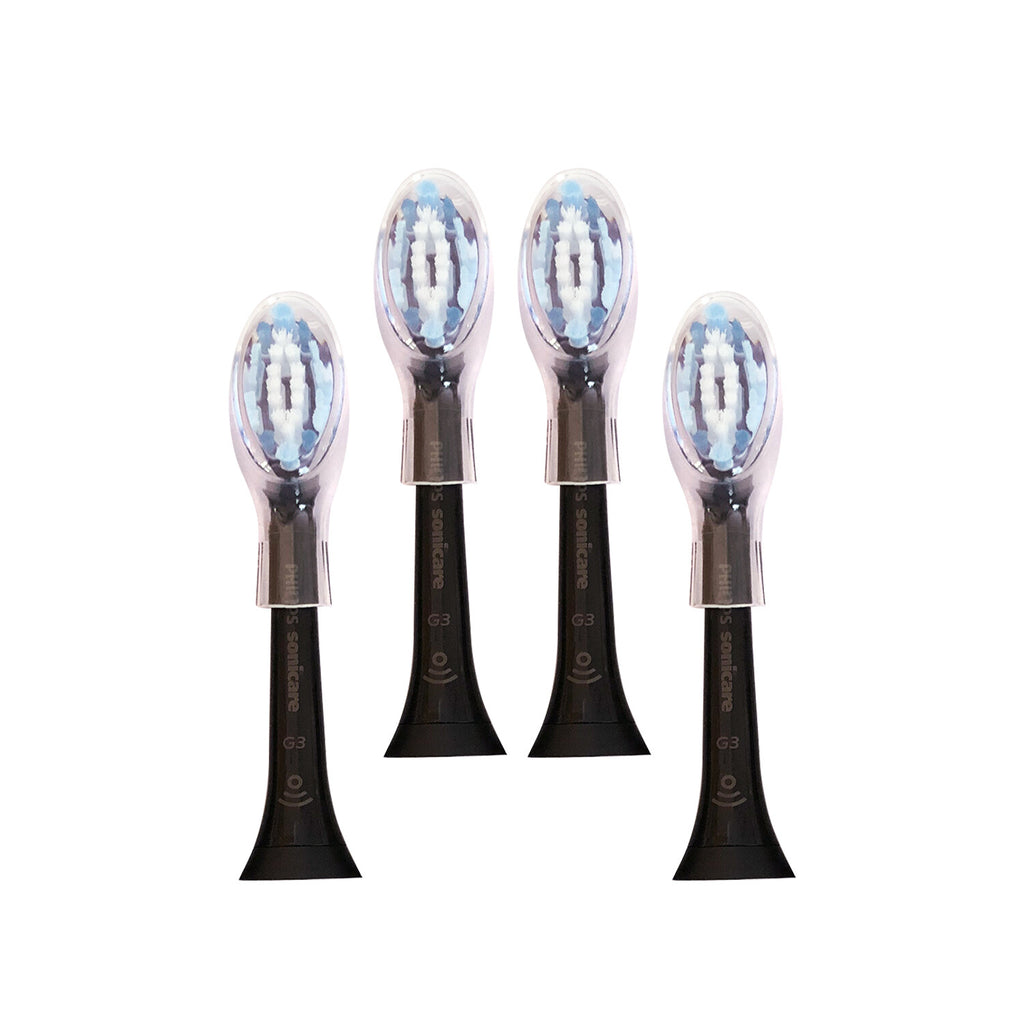 Philips Sonicare DiamondClean G3 Replacement Heads Black - 4 Pack