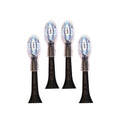 Philips Sonicare DiamondClean G3 Replacement Heads Black - 4 Pack