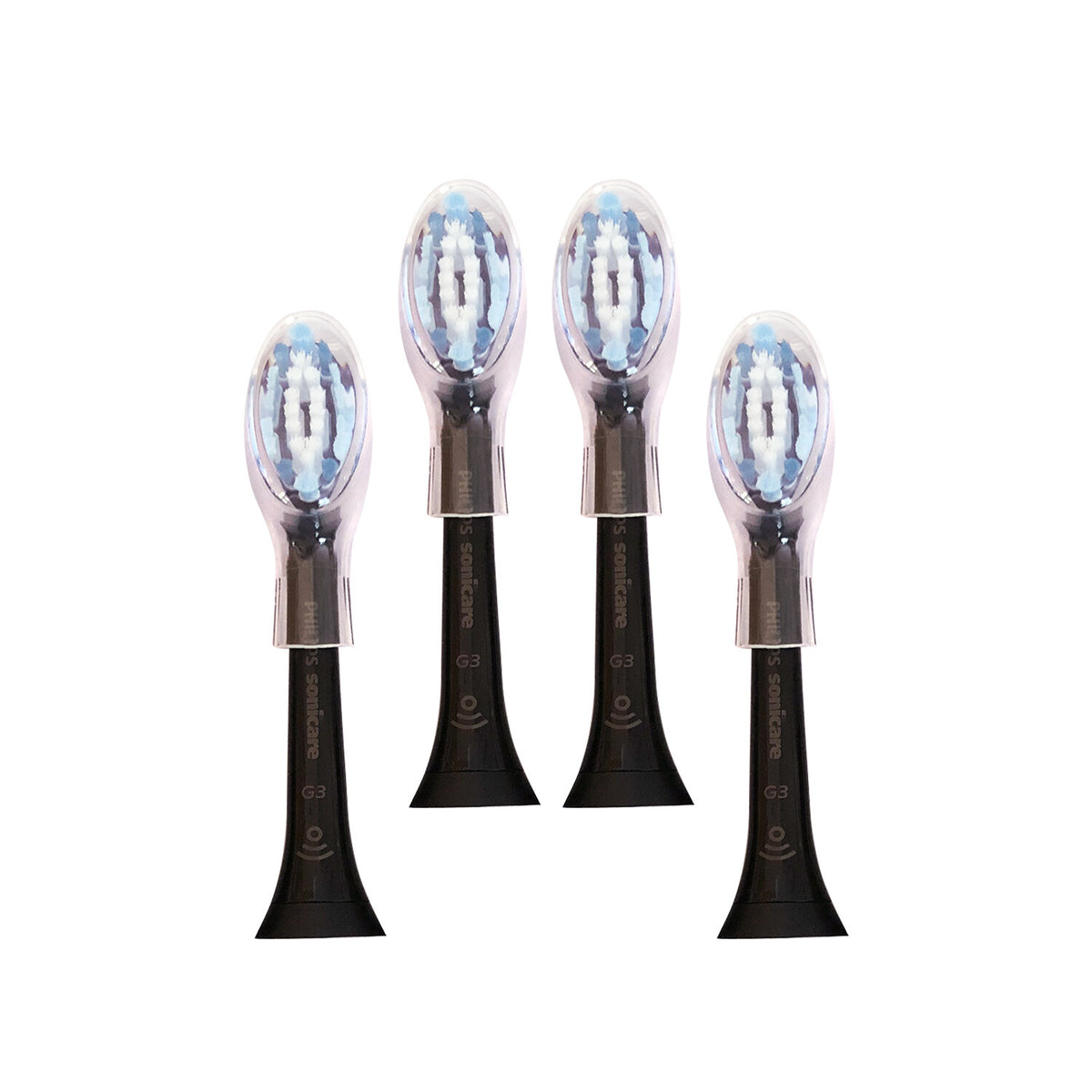 Philips Sonicare DiamondClean G3 Replacement Heads Black - 4 Pack