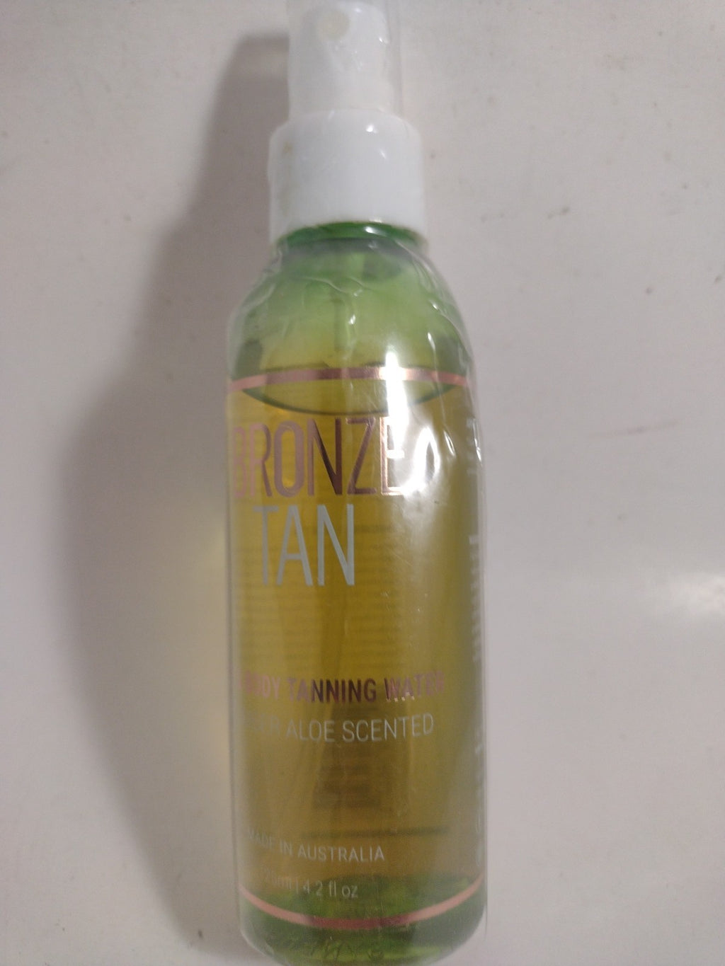 Bronze Tan Face & Body Tanning Water Cucumber Aloe 4.2 fl oz Sunless Spray