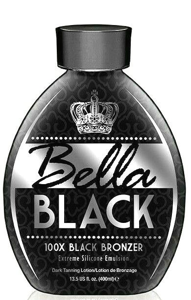 Black Bronzer Tanning Lotion for Indoor & Outdoor Use - Silicone DHA Formula