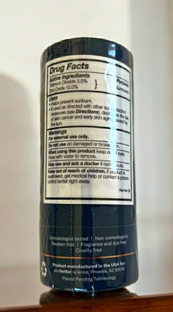 Sunbetter SPF 75 Mineral Sunscreen Lotion with Toning & Water-Resistant 15ML