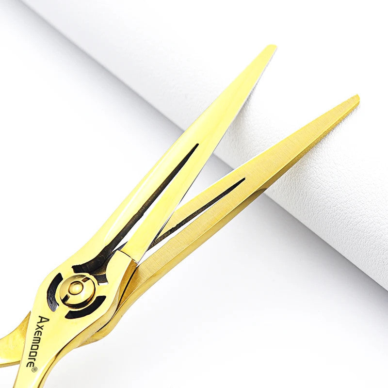 Professional Hairdressing Scissors 6 Inch Hairdresser Shears Sharp & Ergonomic