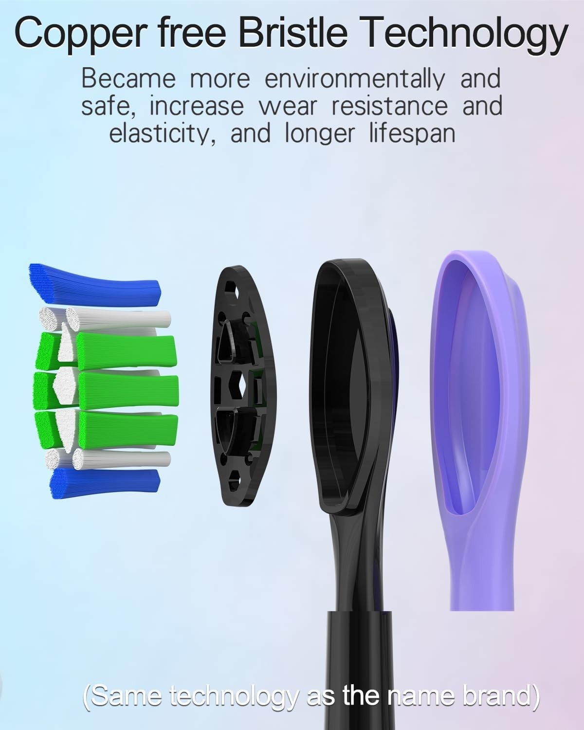 Universal Toothbrush Heads Compatible with Aquasonic Black & Vibe Series