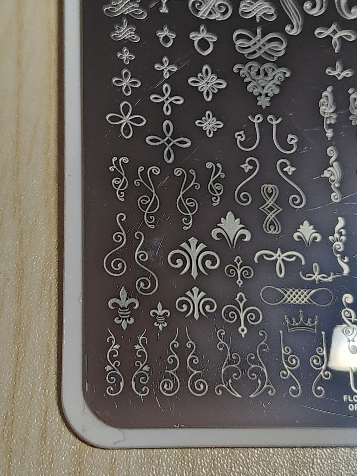 Nail Stamping Plate for Nail Art - UC Flourishes & Ornaments