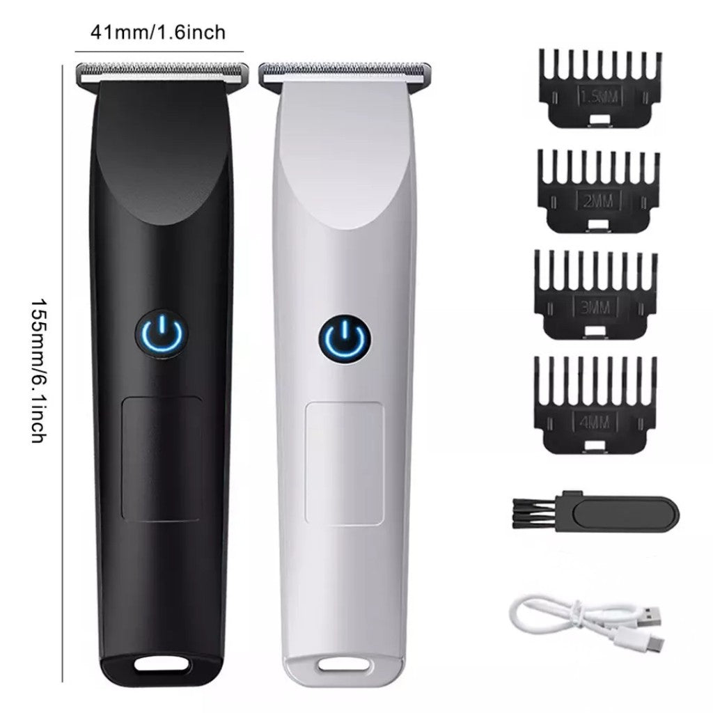 Cordless Men’s Hair Clippers and Beard Trimmer Set - Rechargeable Barber Shaving Machine