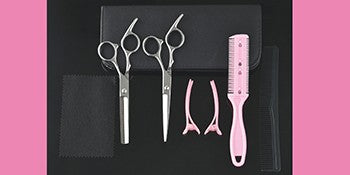Professional Hair Cutting Scissors Thinning Shears Set - Sharp Stainless Steel Barber Kit