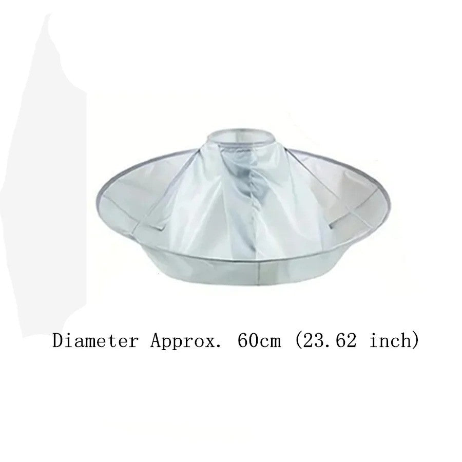 Hair Cutting Cape with Catcher for Salon Barber Family Use