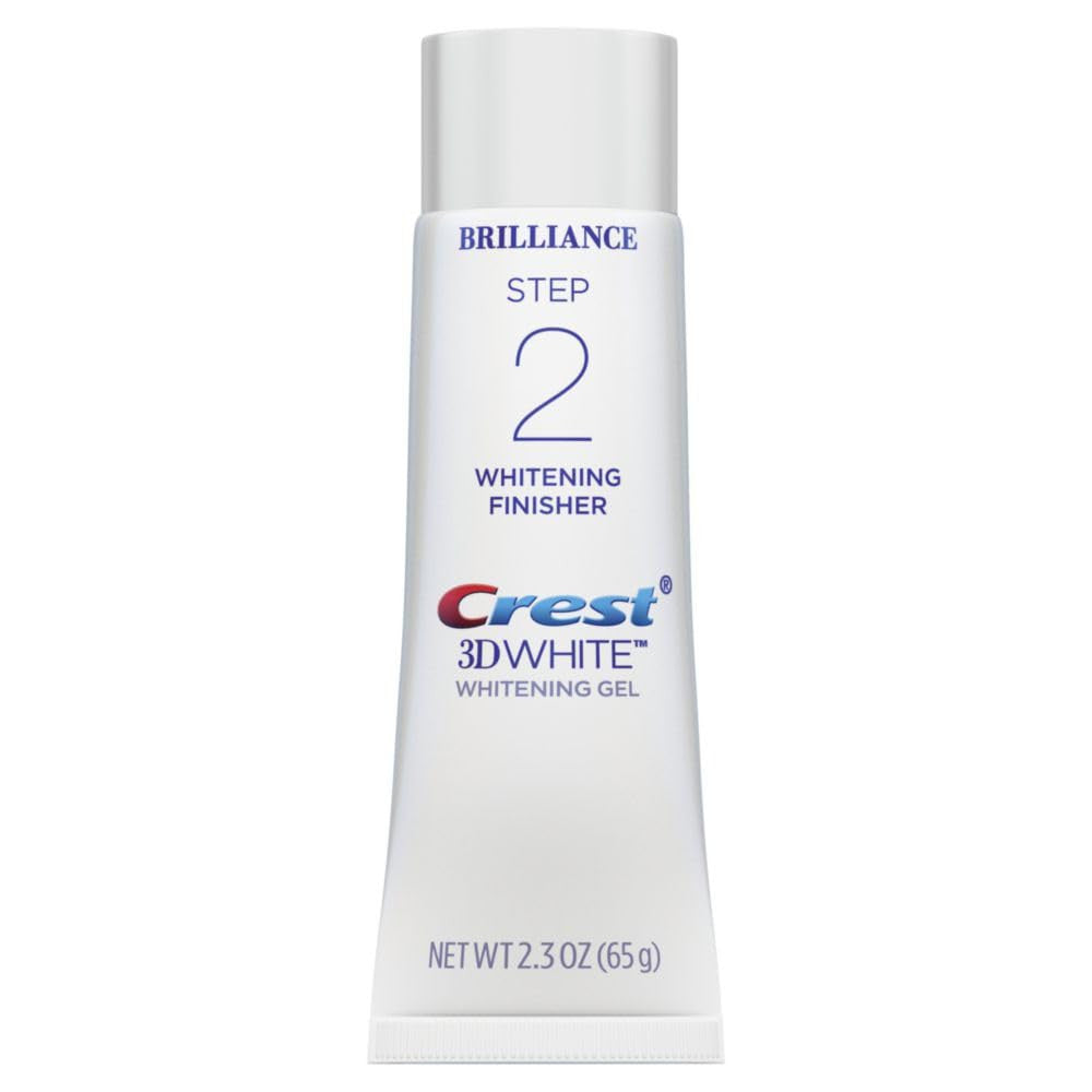 Crest 3D White Brilliance Whitening Kit with Deep Cleansing Toothpaste & Finisher