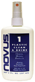 Plastic Clean & Shine for Most Surfaces - Antifog, Antistatic, Dust Repellent