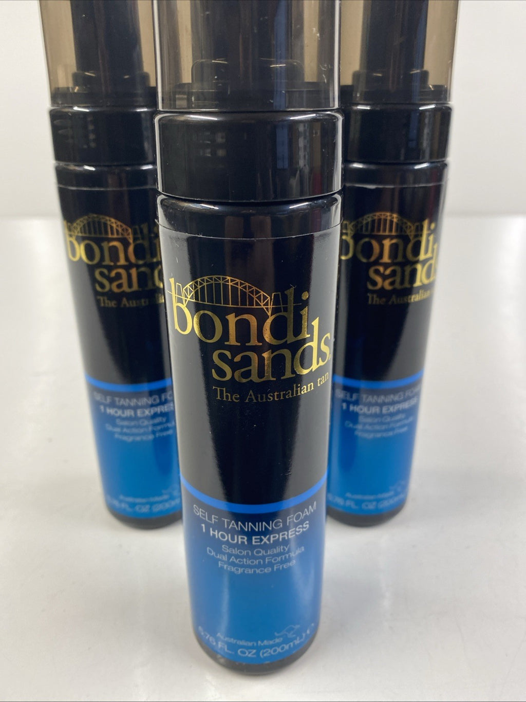4-Pack Self Tanning Foam 1 Hour Express - Bondi Sands 6.76 Fl Oz